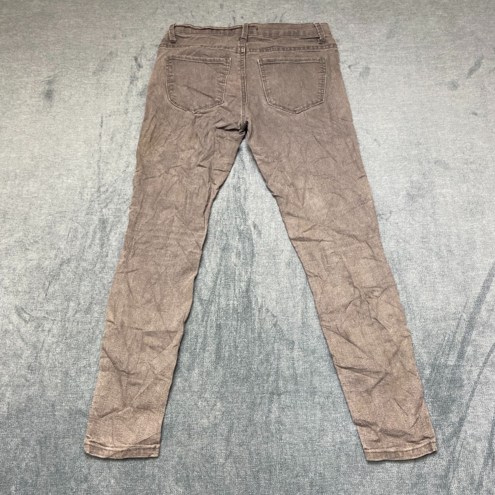 Forever 21 Skinny Jeans Womens 26 29x27 Faded Gray Stretch Streetwear Low Rise